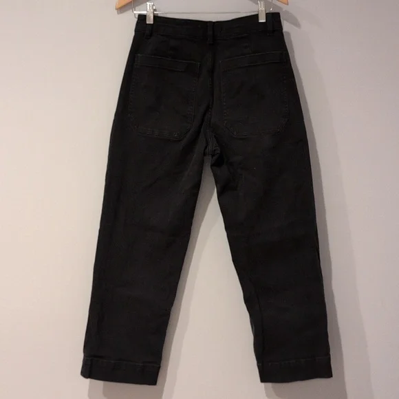 Everlane Black Straight Jeans Size 4R - Picture 4 of 7